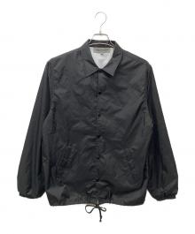 GOOD DESIGN SHOP COMME des GARCONS（グッドデザインショップ コムデギャルソン）の古着「CDGバックプリントロゴコーチジャケット」｜ブラック