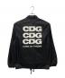 GOOD DESIGN SHOP COMME des GARCONS (グッドデザインショップ コムデギャルソン) CDGバックプリントロゴコーチジャケット ブラック サイズ:S：13000円