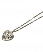 GUCCIグッチ）の古着「“Blind for Love”ペンダント ネックレス」｜シルバー