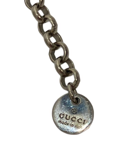 GUCCI（グッチ）GUCCI (グッチ) “Blind for Love”ペンダント ネックレス シルバーの古着・服飾アイテム