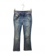 DIESELディーゼル）の古着「1969 D-EBBEY/ストレッチフレアデニム」｜インディゴ