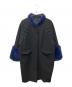 PAMEO POSE（パメオポーズ）の古着「Mandarin Cocoon COAT　(マンダリン・コクーン・コート)」｜ブラック