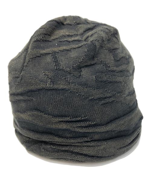 stussy（ステューシー）stussy (ステューシー) 3Dニットキャップ グレーの古着・服飾アイテム