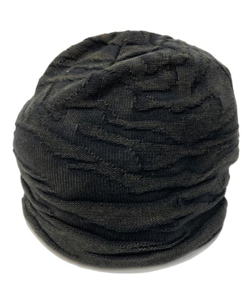 stussy（ステューシー）stussy (ステューシー) 3Dニットキャップ グレーの古着・服飾アイテム