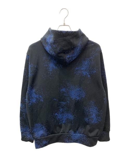 ESTNATION（エストネーション）ESTNATION (エストネーション) ジップパーカー ブルー×ブラック サイズ:Lの古着・服飾アイテム