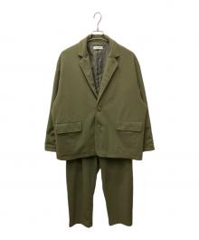 FREAK'S STORE（フリークスストア）の古着「リラックスフィット コンフォータブル セットアップジャケット」｜カーキ