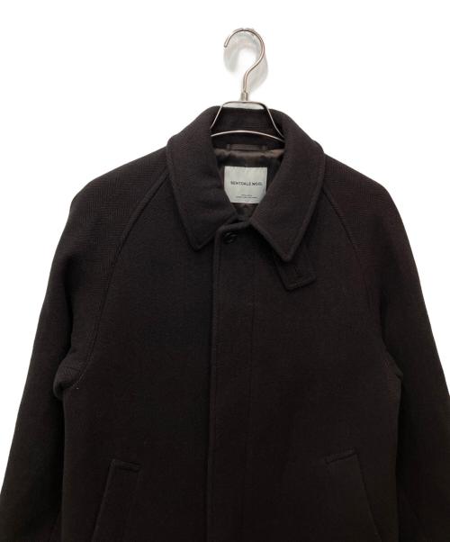 green label relaxing（グリーンレーベルリラクシング）green label relaxing (グリーンレーベルリラクシング) SENTDALE WOOL ステンカラーコート ブラウン サイズ:Sの古着・服飾アイテム