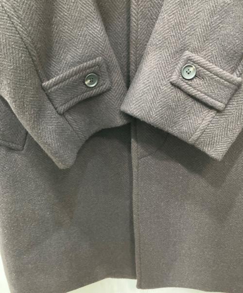 green label relaxing（グリーンレーベルリラクシング）green label relaxing (グリーンレーベルリラクシング) SENTDALE WOOL ステンカラーコート ブラウン サイズ:Sの古着・服飾アイテム