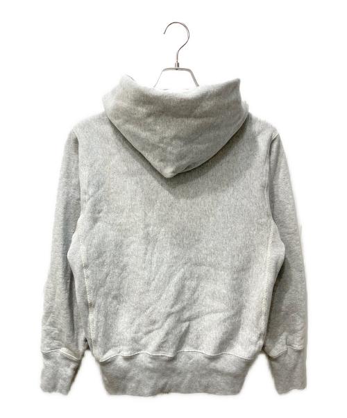 Champion REVERSE WEAVE（チャンピオン リバース ウィーブ）Champion REVERSE WEAVE (チャンピオン リバース ウィーブ) ジップパーカー グレー サイズ:Lの古着・服飾アイテム