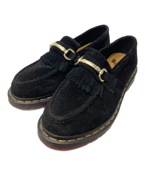 Dr.Martens（ドクターマーチン）Dr.Martens (ドクターマーチン) SNAFFLE スウェードローファー ブラック サイズ:38の古着・服飾アイテム
