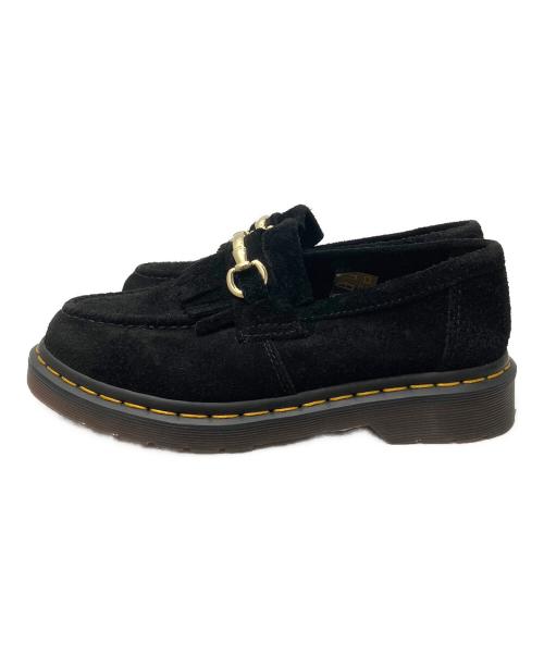 Dr.Martens（ドクターマーチン）Dr.Martens (ドクターマーチン) SNAFFLE スウェードローファー ブラック サイズ:38の古着・服飾アイテム