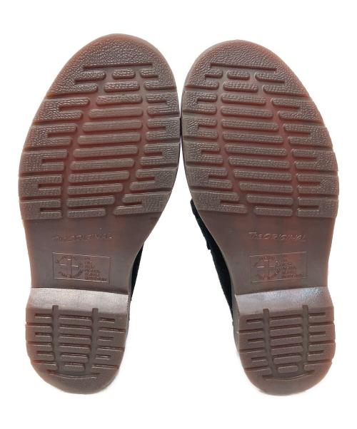 Dr.Martens（ドクターマーチン）Dr.Martens (ドクターマーチン) SNAFFLE スウェードローファー ブラック サイズ:38の古着・服飾アイテム