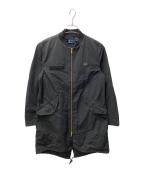 FRED PERRYフレッドペリー）の古着「Fishtail Bomber Coat　(フイッシュテイルボンバーコート)」｜ブラック