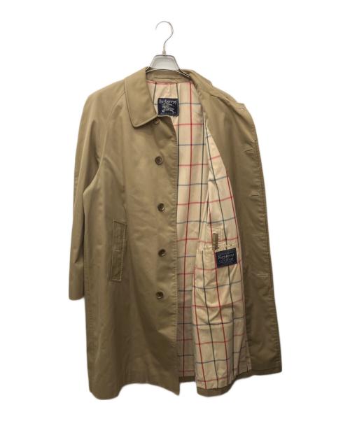 Burberry's（バーバリーズ）Burberry's (バーバリーズ) 裏チェックステンカラーコート ベージュ サイズ:表記なし(実寸をご確認ください)の古着・服飾アイテム