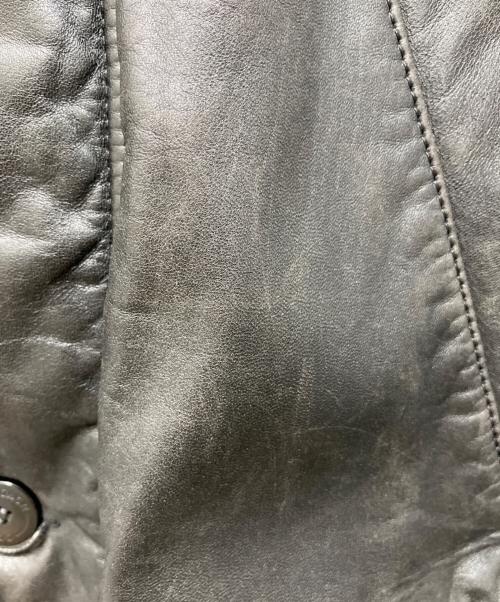 COACH（コーチ）COACH (コーチ) リアルレザーコート ブラック サイズ:Mの古着・服飾アイテム