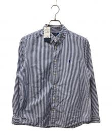 POLO RALPH LAUREN（ポロ・ラルフローレン）の古着「ストライプBDシャツ」｜ブルー