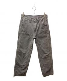 LEVI'S（リーバイス）の古着「WORKWEAR 568™ ジーンズ ルーズストレート ダブルニー」｜グレー