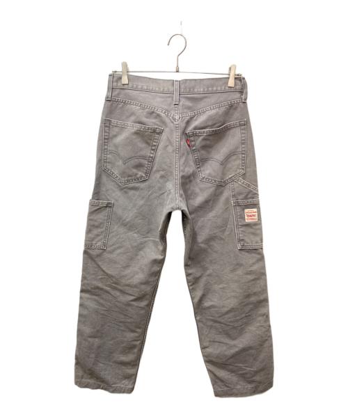 LEVI'S（リーバイス）LEVI'S (リーバイス) WORKWEAR 568™ ジーンズ ルーズストレート ダブルニー グレー サイズ:W28×L32の古着・服飾アイテム