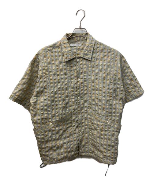 JOURNAL STANDARD（ジャーナルスタンダード）JOURNAL STANDARD (ジャーナルスタンダード) Airform / エアフォーム サッカー 半袖 シャツ イエロー サイズ:Mの古着・服飾アイテム