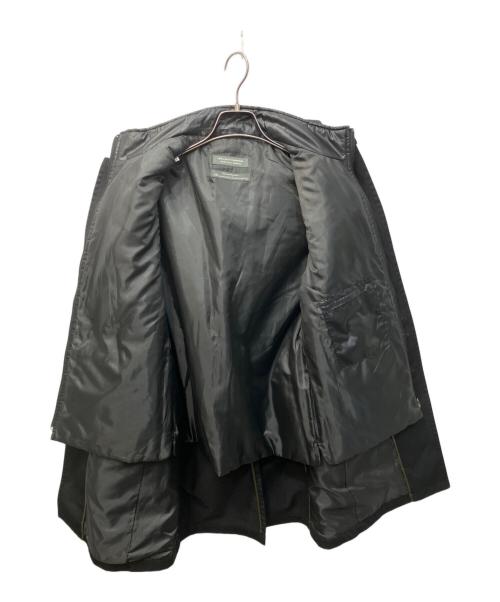 dezert（デザート）dezert (デザート) ライナー付コート ブラック サイズ:LLの古着・服飾アイテム