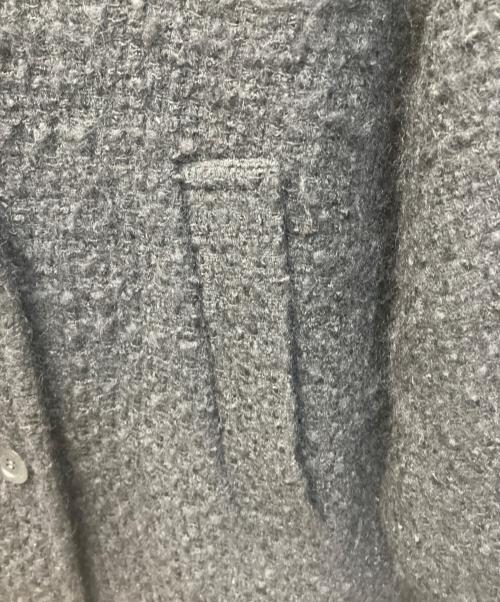 CLANE（クラネ）CLANE (クラネ) OVER TWEED COAT / オーバーツイードコート ブラック サイズ:2の古着・服飾アイテム