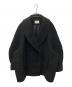 CLANE（クラネ）の古着「OVER TWEED COAT / オーバーツイードコート」｜ブラック