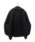 CLANE (クラネ) OVER TWEED COAT / オーバーツイードコート ブラック サイズ:2：10000円