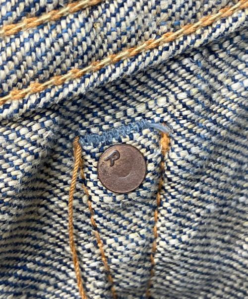 45rpm（45アールピーエム）45rpm (45アールピーエム) リネンコットンデニムパンツ ネイビー サイズ:30の古着・服飾アイテム
