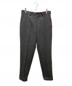COMME des GARCONS HOMME PLUSコムデギャルソンオムプリュス）の古着「ヘリンボーン柄ウールスラックス」｜グレー