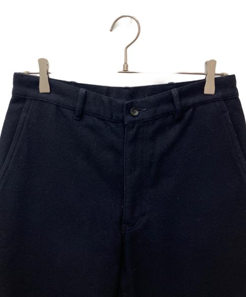 COMME des GARCONS HOMME PLUS（コムデギャルソンオムプリュス）COMME des GARCONS HOMME PLUS (コムデギャルソンオムプリュス) ウールナイロントラウザー ネイビー サイズ:Sの古着・服飾アイテム