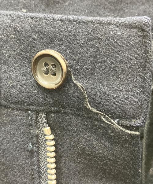 COMME des GARCONS HOMME PLUS（コムデギャルソンオムプリュス）COMME des GARCONS HOMME PLUS (コムデギャルソンオムプリュス) ウールナイロントラウザー ネイビー サイズ:Sの古着・服飾アイテム