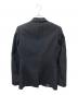 COMME des GARCONS HOMME PLUS (コムデギャルソンオムプリュス) ウールポリ3Bストライプジャケット ブラック サイズ:S：23000円