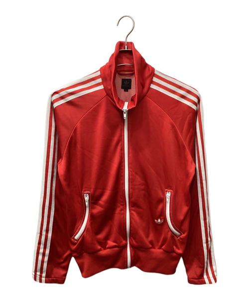 adidas（アディダス）adidas (アディダス) トラックジャケット レッド サイズ:Mの古着・服飾アイテム