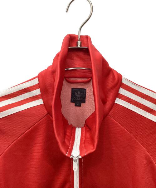 adidas（アディダス）adidas (アディダス) トラックジャケット レッド サイズ:Mの古着・服飾アイテム