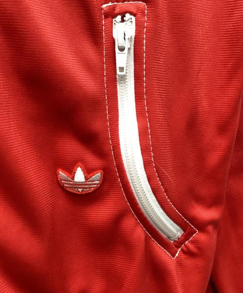 adidas（アディダス）adidas (アディダス) トラックジャケット レッド サイズ:Mの古着・服飾アイテム