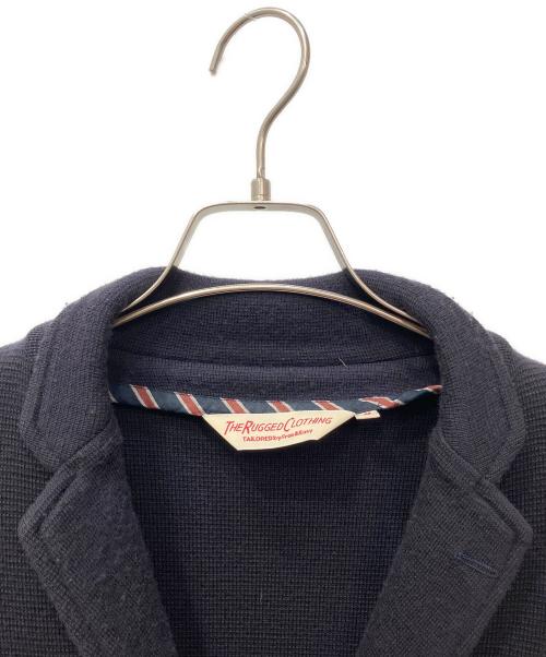 THE RUGGED CLOTHING（ザ ラギッドクロージング）the rugged clothing (ザ ラギッドクロージング) ニットブレザー ネイビー サイズ:Mの古着・服飾アイテム