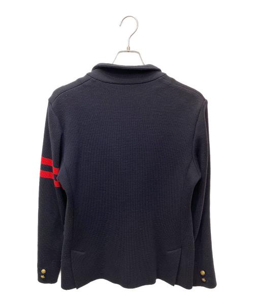THE RUGGED CLOTHING（ザ ラギッドクロージング）the rugged clothing (ザ ラギッドクロージング) ニットブレザー ネイビー サイズ:Mの古着・服飾アイテム
