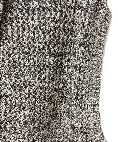 URBAN RESEARCH（アーバンリサーチ）URBAN RESEARCH (アーバンリサーチ) シャツカラーメッシュニット グレー サイズ:FREEの古着・服飾アイテム