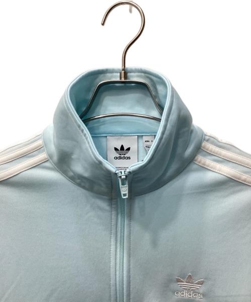 adidas（アディダス）adidas (アディダス) FIREBIRD TRACK TOP　(ファイヤーバード トラックトップ) スカイブルー サイズ:Mの古着・服飾アイテム