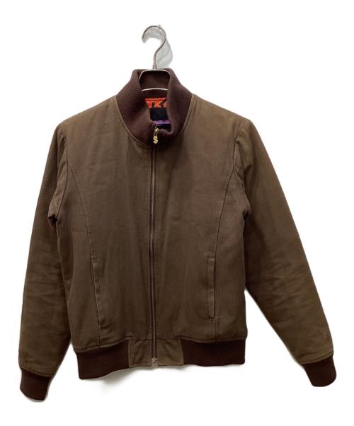 SWAGGER（スワッガー）SWAGGER (スワッガー) Thinsulate (シンサレート) ダックジャケット ブラウン サイズ:Mの古着・服飾アイテム