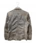 DIESEL (ディーゼル) ウォッシュドデザインデニムジャケット グレー サイズ:S：6000円