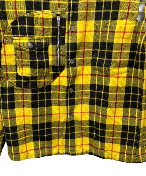 COMME des GARCONS HOMME（コムデギャルソン オム）COMME des GARCONS HOMME (コムデギャルソン オム) チェックシャツ イエロー サイズ:Sの古着・服飾アイテム