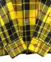中古・古着 COMME des GARCONS HOMME (コムデギャルソン オム) チェックシャツ イエロー サイズ:S：12000円