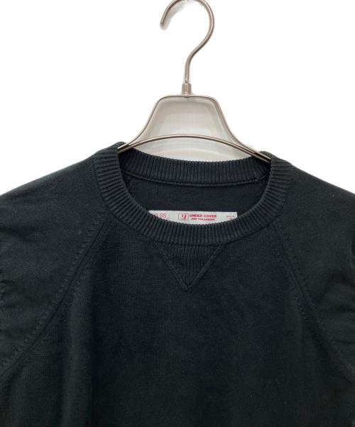 UNDERCOVER（アンダーカバー）UNDERCOVER (アンダーカバー) コットンニット ブラック サイズ:Mの古着・服飾アイテム