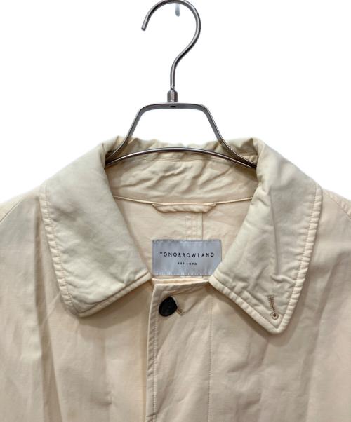 TOMORROW LAND（トゥモローランド）TOMORROW LAND (トゥモローランド) OLMETEX オーバーステンカラーコート アイボリー サイズ:Mの古着・服飾アイテム