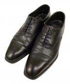 Crockett & Jonesクロケット＆ジョーンズ）の古着「AUDLEY レザーシューズ」｜ブラック