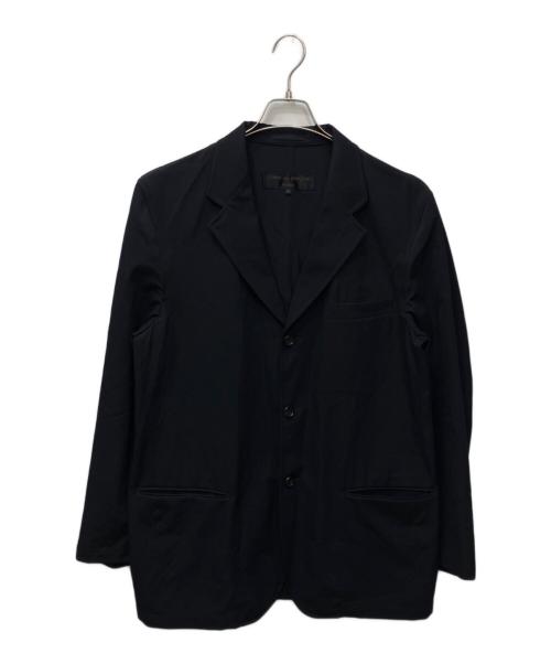 COMME des GARCONS HOMME（コムデギャルソン オム）COMME des GARCONS HOMME (コムデギャルソン オム) ウールギャバテーラードジャケット ネイビー サイズ:Lの古着・服飾アイテム