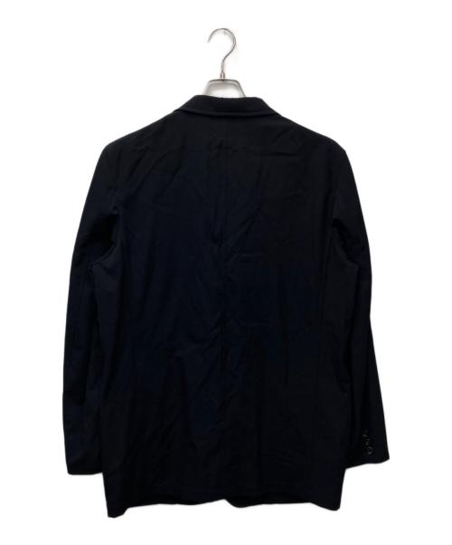 COMME des GARCONS HOMME（コムデギャルソン オム）COMME des GARCONS HOMME (コムデギャルソン オム) ウールギャバテーラードジャケット ネイビー サイズ:Lの古着・服飾アイテム