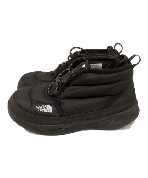 THE NORTH FACE（ザ ノース フェイス）THE NORTH FACE (ザ ノース フェイス) W Nuptse Chukka ブラック サイズ:25の古着・服飾アイテム