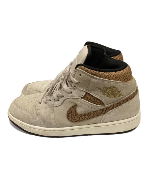 NIKE（ナイキ）NIKE (ナイキ) Air Jordan 1 Mid SE 'Brown Elephant' アイボリー サイズ:30cmの古着・服飾アイテム